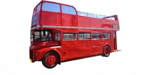 Angielski Autobus Piętrowy Cabrio AEC Routemaster Open Top